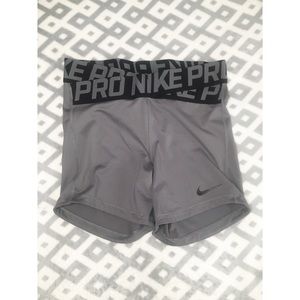 Grey Nike Pros
